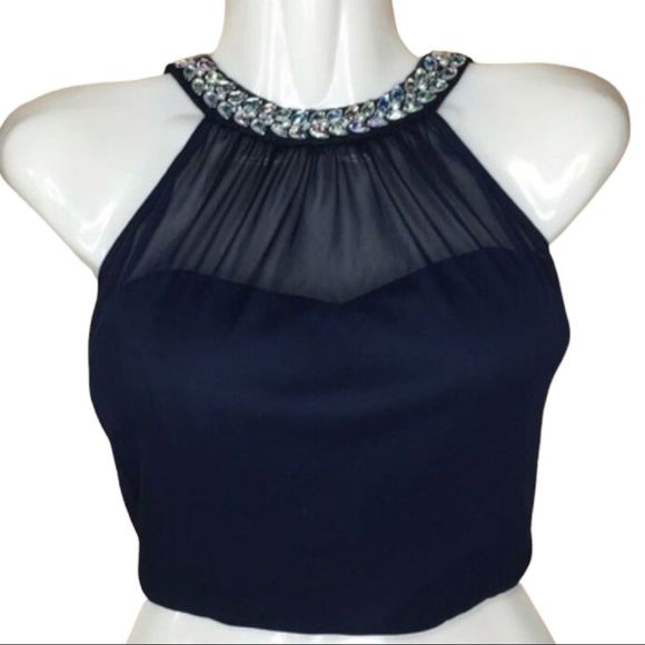 Speechless Embellished Crop Top - Picture 7 of 7